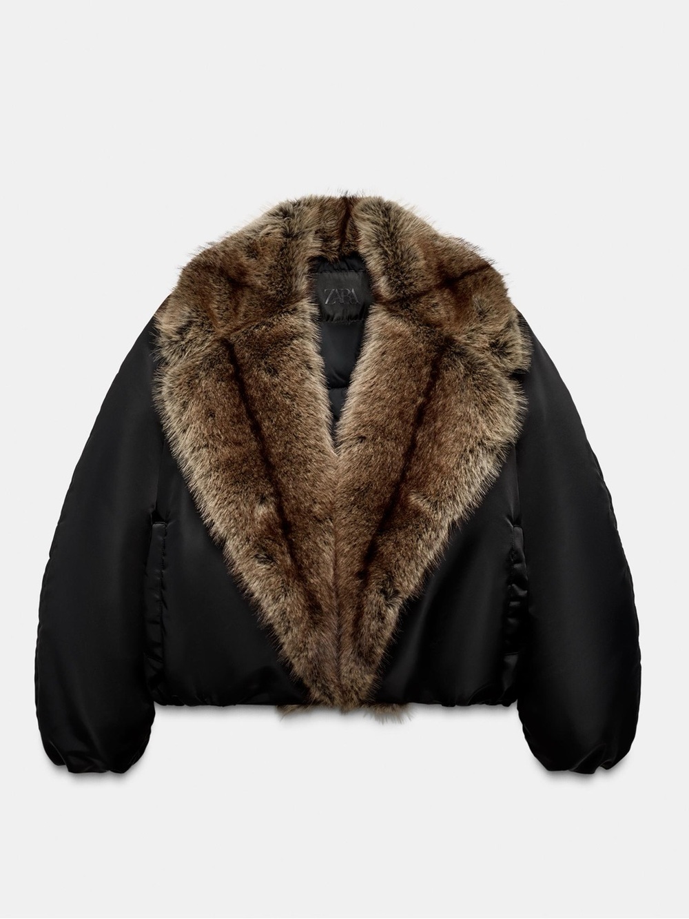 Zara Faux Fur Bomber